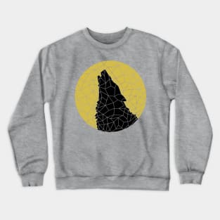 Wolf Moon Geo Crewneck Sweatshirt